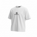 Oversized White Erakro Emblem Tee