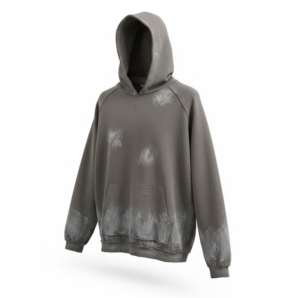 Granite burnout hoodie