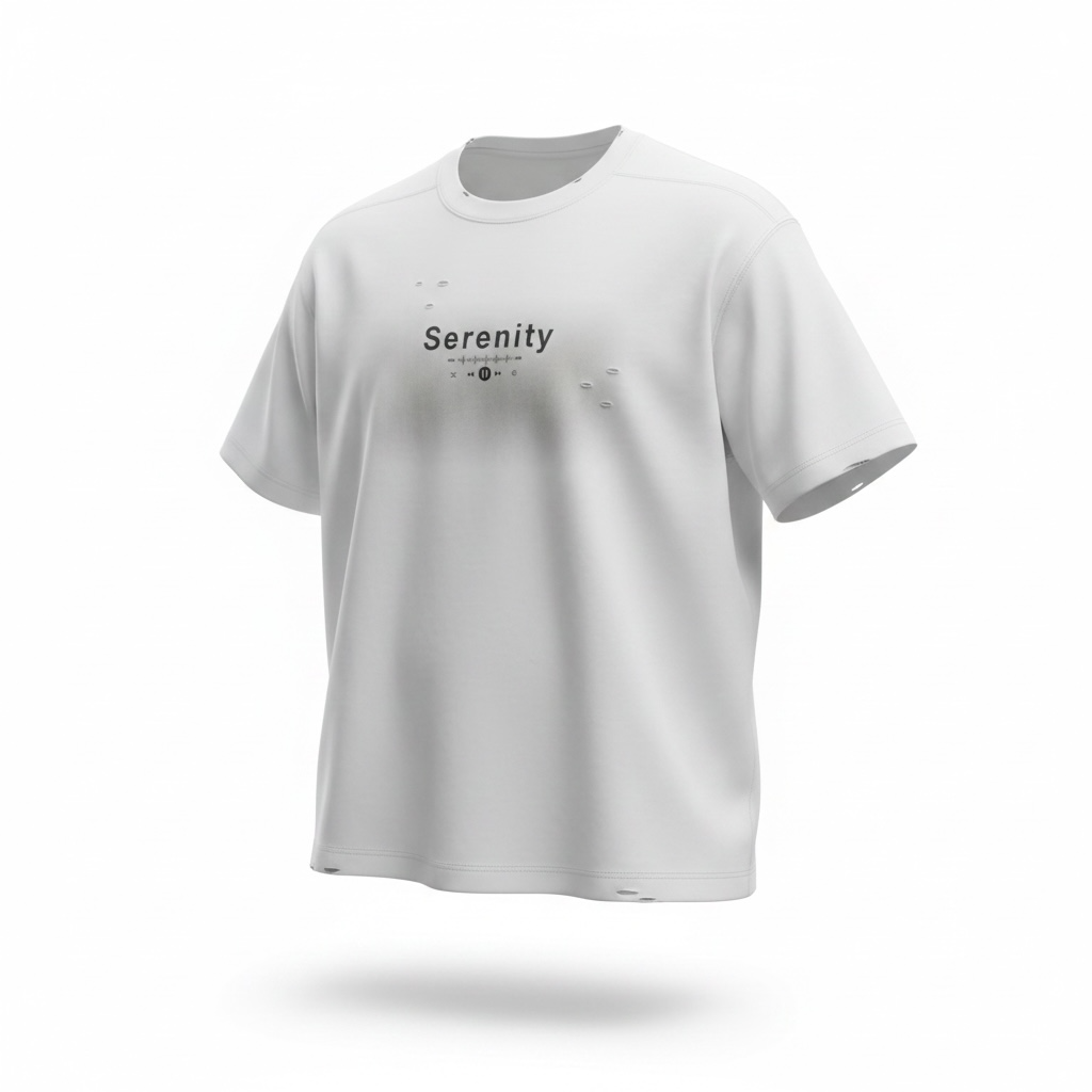 Oversized Serenity Codex Graphic Tee