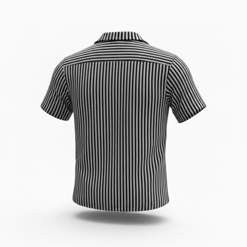 Noir Riviera Camp Shirt