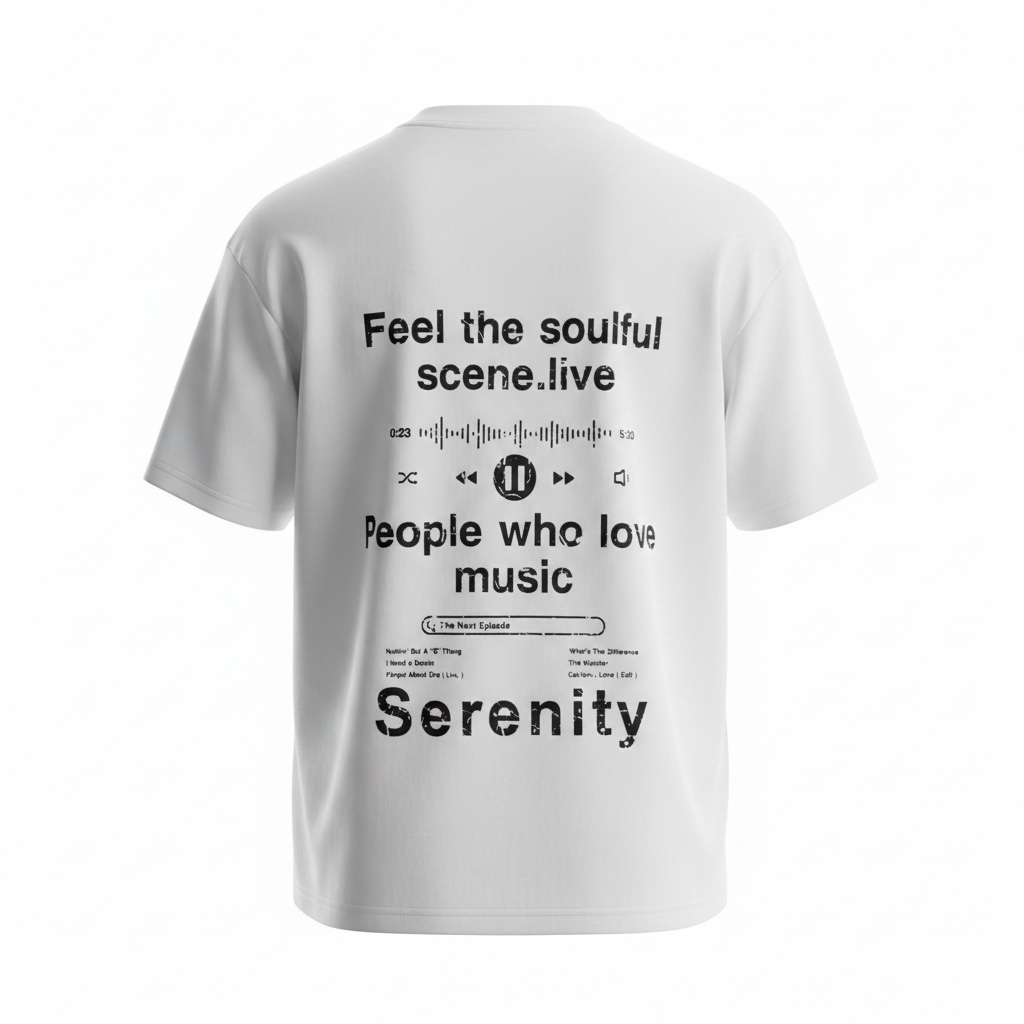 Oversized Serenity Codex Graphic Tee