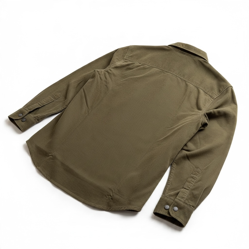 The Olive Utility Overshirt