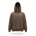 Espresso burnout hoodie