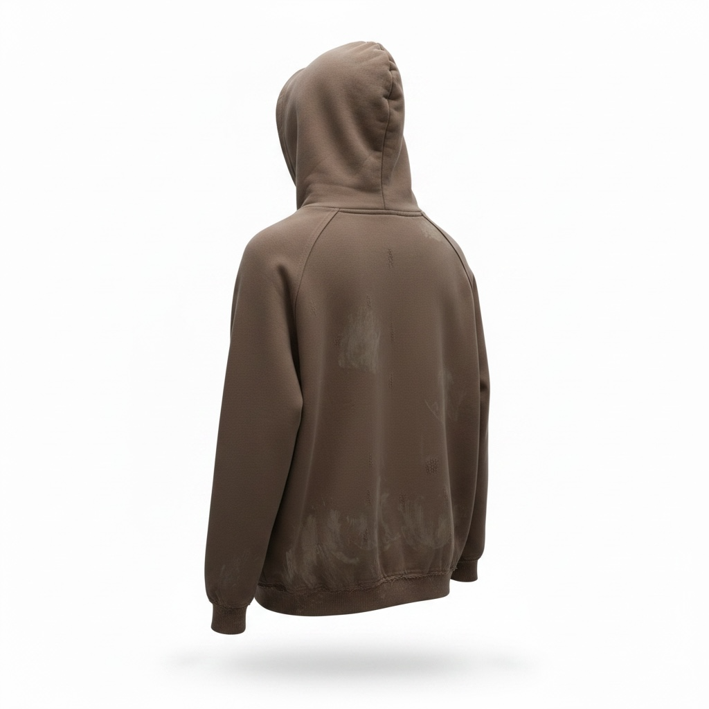 Espresso burnout hoodie