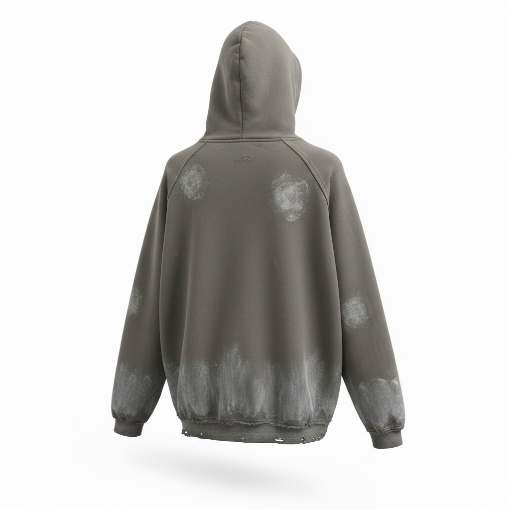 Granite burnout hoodie