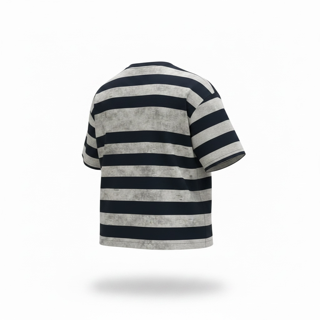 Smudged Slate Parallel Tee