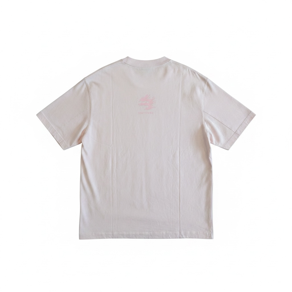 Oversized Blossom Snap-Vent Tee