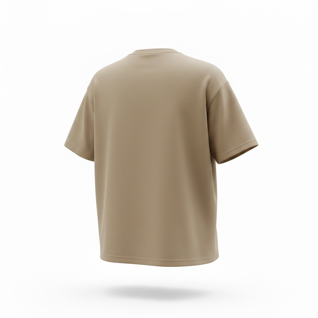 The Khaki Core Boxy Tee