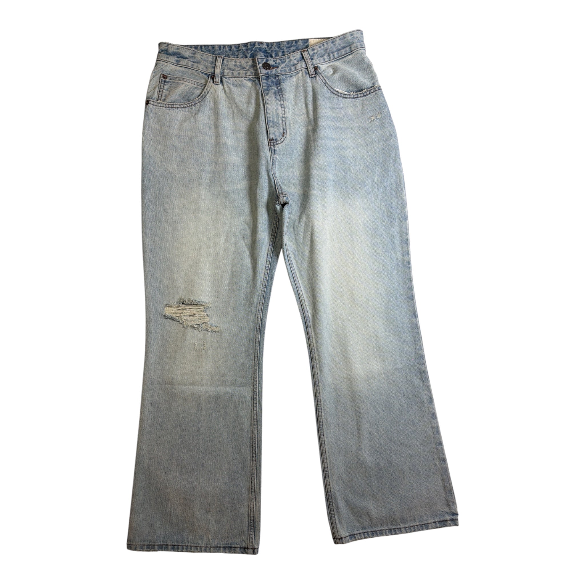 Fragmented Knee Archive Denim
