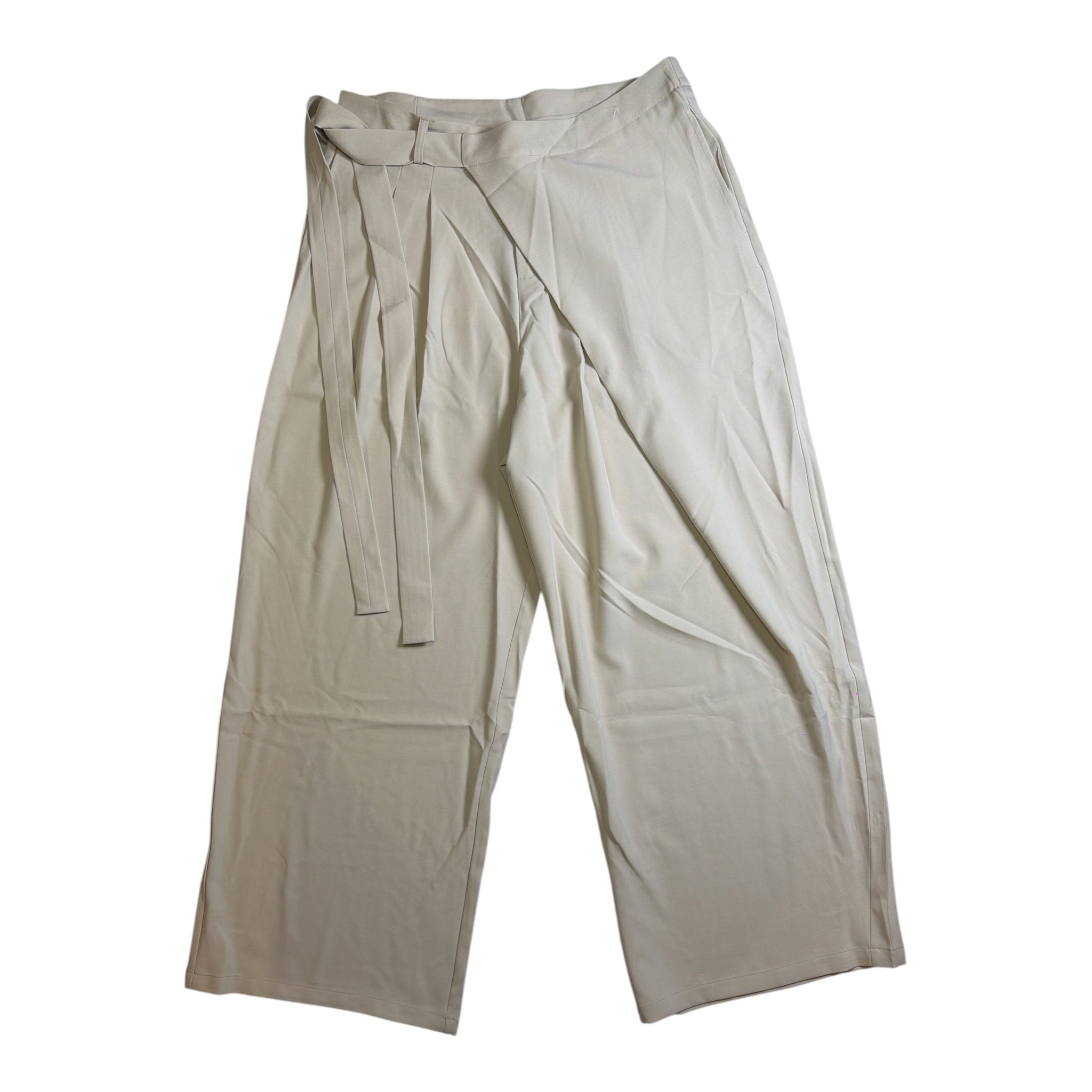 Cream Asymmetry Trouser