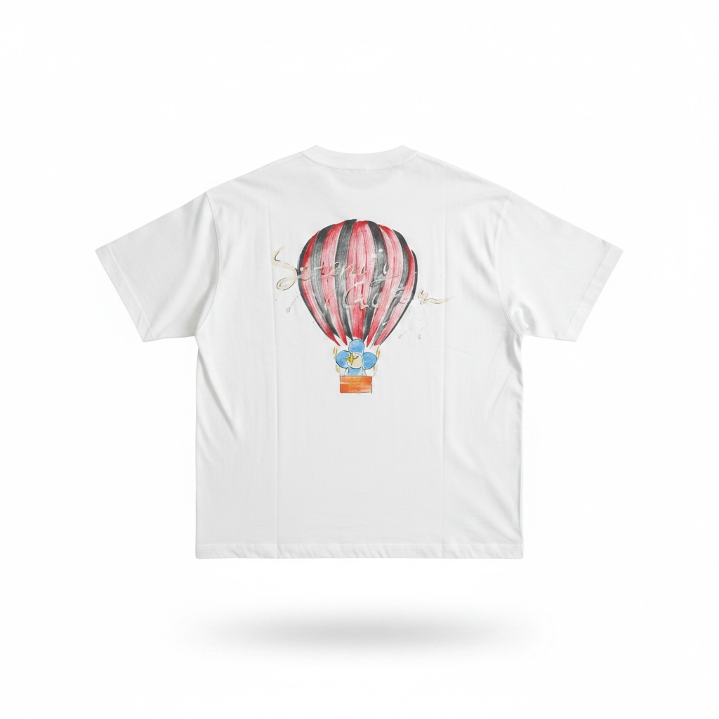 Oversized Alabaster Element Tee