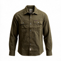 The Olive Utility Overshirt