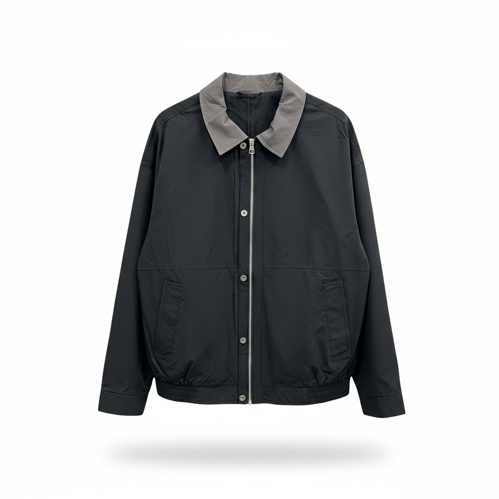 The Carbon contrast Jacket