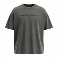 Oversized Charcoal Verelon Archive Tee
