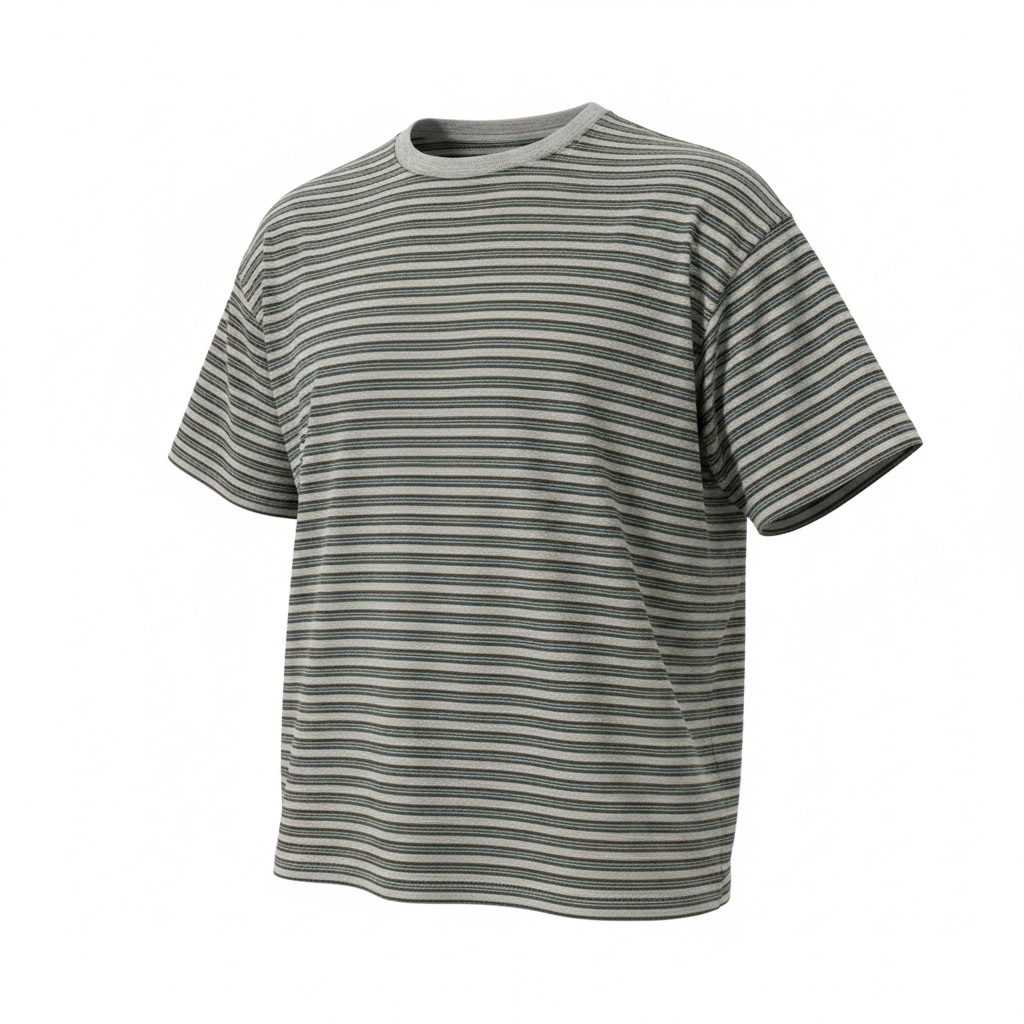Silver Parallel Studio Tee