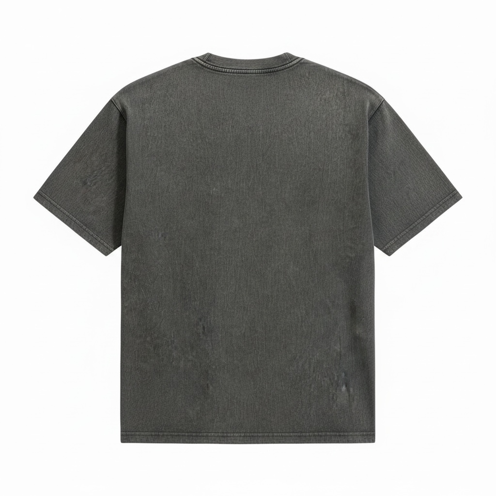 Oversized Charcoal Verelon Archive Tee