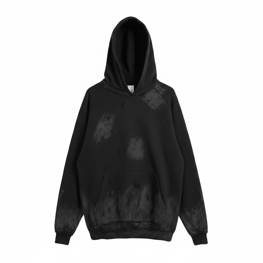 Onyx burnout hoodie