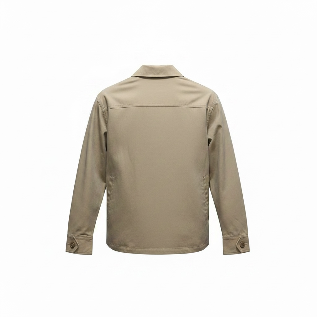 Utility Canvas Chore Jacket – Khaki